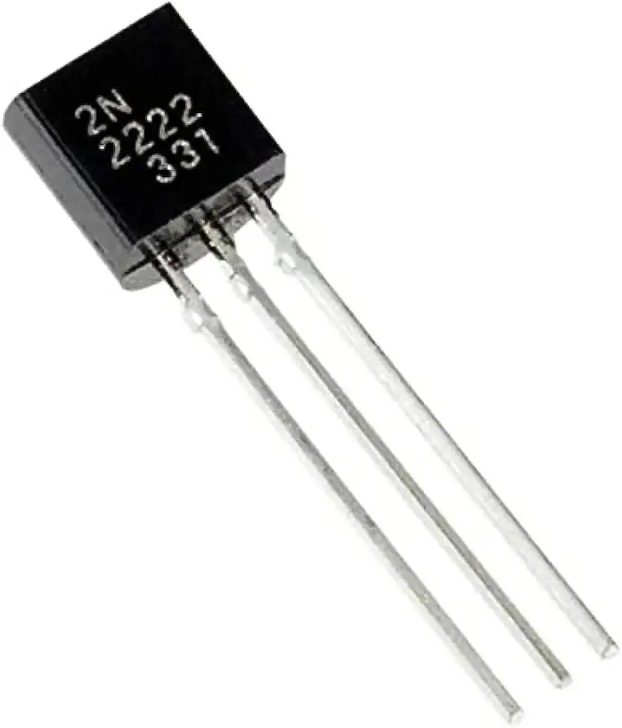 2N2222 NPN Transistor All Purpose Amplifier 2N2222A Silicon Transistors for DIY TO-92 60V 800mA (Pack of 200)