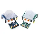 Capteur PIR HC-SR501, Module de Détection de Mouvement PIR, Module de détection de mouvement PIR (capteur infrarouge passif) pour capteur infrarouge humain, Compatible avec Arduino