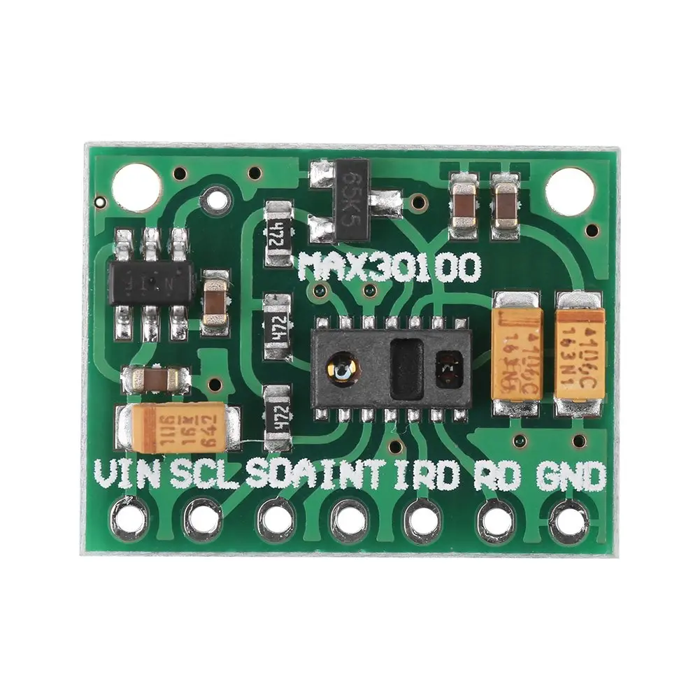 Module de capteur de fréquence cardiaque MAX30100 pour dispositifs de surveillance médicale portables et assistants de fitness. Oxymetre de Pouls