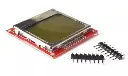 84x84 LCD Module White Backlight for Nokia 5110 Arduino UNO Mega Prototype