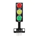 Mini module d'affichage LED de feu de signalisation 5 V pour rouge, jaune, vert