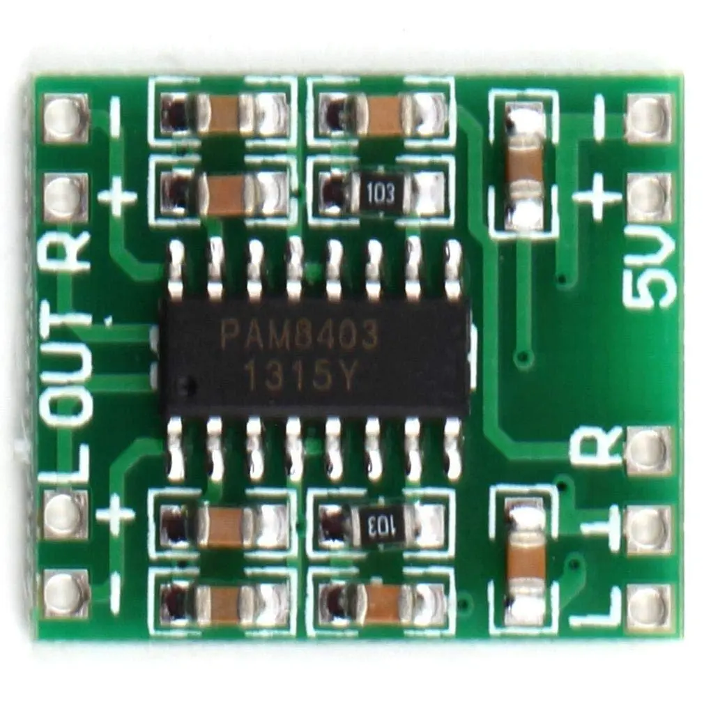 Amplificateur Audio 2 Channels PAM8403 