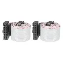 Câble Ruban Rebower IDC avec Connecteur F/F Type C [pour imprimantes 3D, moniteurs, consoles, projets d'affichage] - 50" 26 broches/Gris