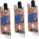 Module de Détecteur de Flamme KY-026 - Capteur de Feu Compatible avec Arduino et Raspberry Pi