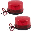 LED Flashing Lamp Safety Alarm Tube Signal Warning Light, Environmental Protection and Low Consumption, Can Be Used for Various Road Cones 12V