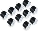 Buzzer d'alarme piézoélectrique actif 5V, beeper électromagnétique, alarme piézoélectrique active, buzzer, 9 x 6 mm / 9 x 5,5 mm
