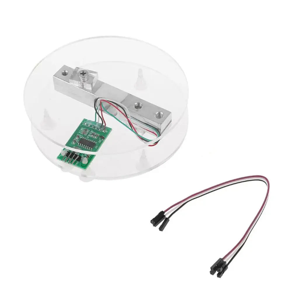 Module de Capteur de Poids Numérique HX711 Convertisseur AD Kit de Poids Bypass Module de Capteur de Poids DIY Échelle Électronique Portable pour Arduino Raspberry Pi