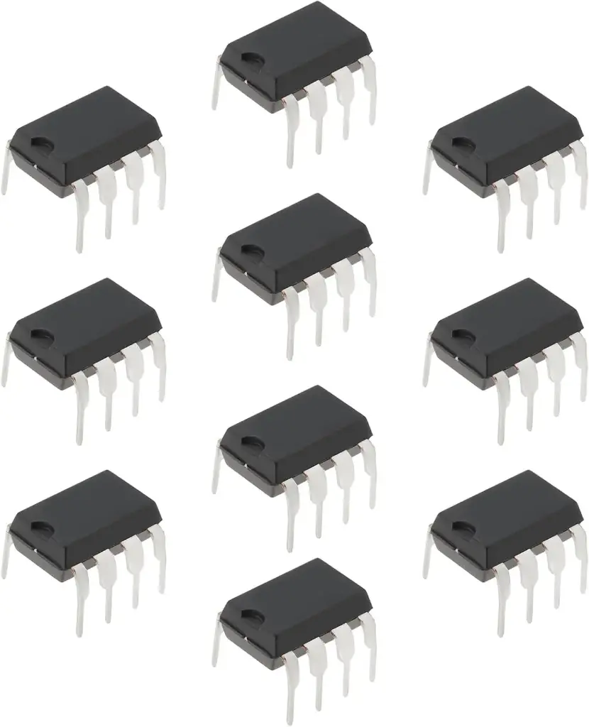 TL072CP TL072CP TL072 Dip-8 Amplificateur OP à faible bruit à double entrée JFET pour composants de circuits DIY