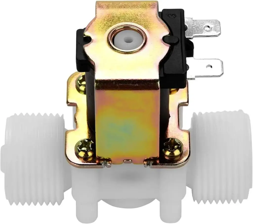 Électrovanne - DC 12V DN20 G3 / 4" Plastique Normalement Fermée Électrovanne d'Admission d'Eau