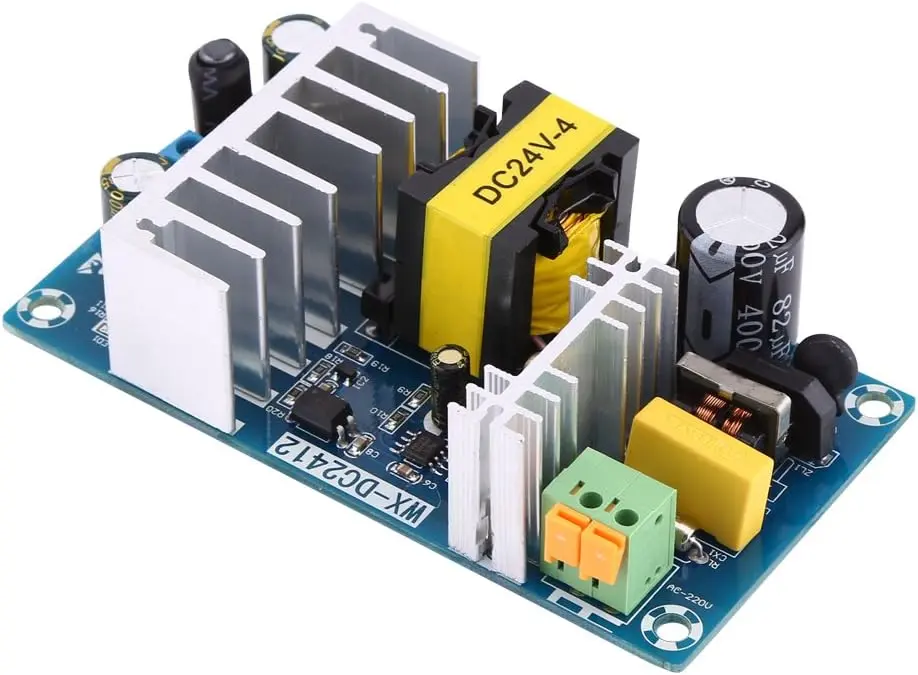 AC-DC 24V 4A-6A Power Module Converter Adjustable Step-Down Input AC 85V-265V Output DC 24V
