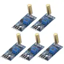 Angle Sensor Module, 4 Needles Tilt Sensor Module, SW-520D Ball Vibration Switch Golden Tilt Sensor Ball Switch 3.3V-5V