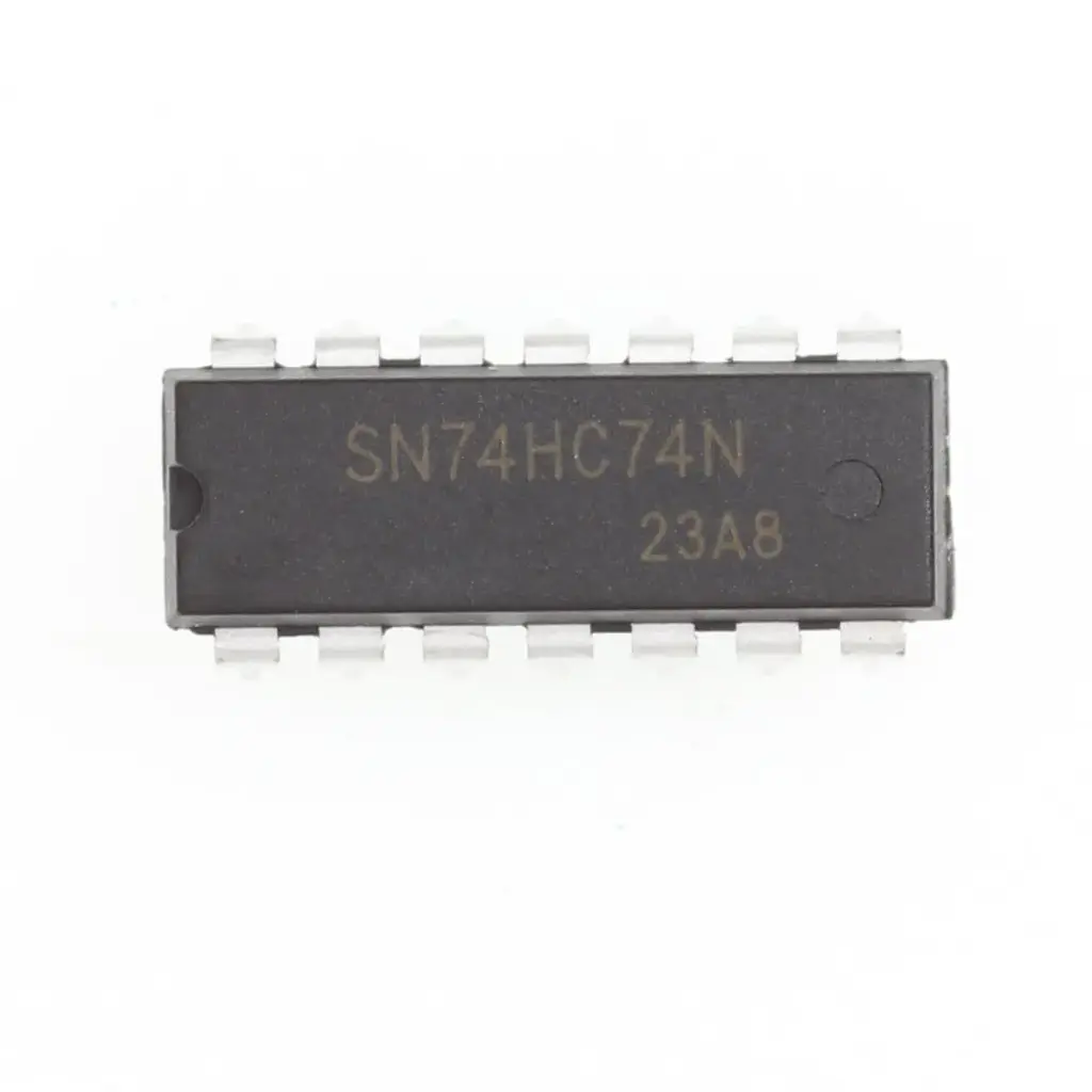 SN74HC74N Double bascules D déclenchées sur front montant avec Clear et Preset