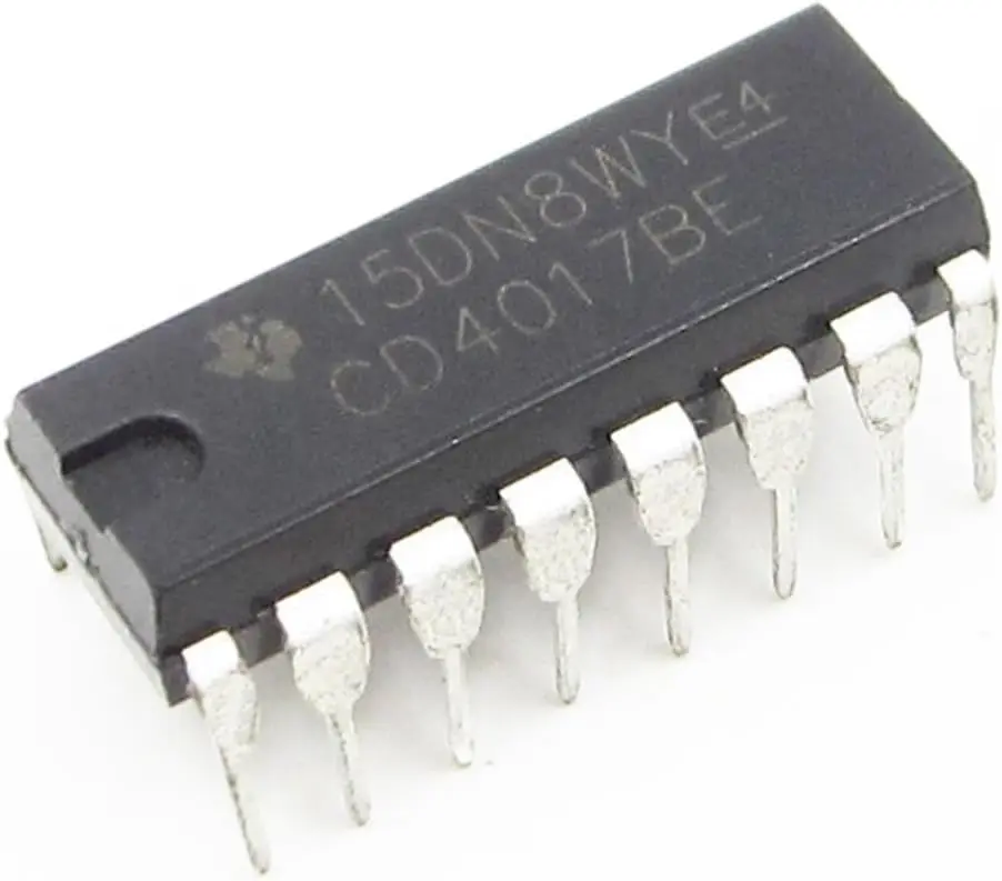 CD4017B Pilote de compteur CMOS