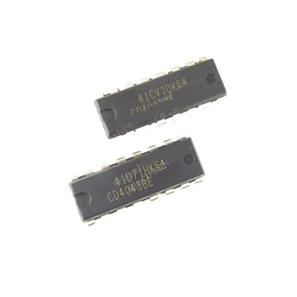 CD4043BE Verrous R/S quadruples CMOS à trois états