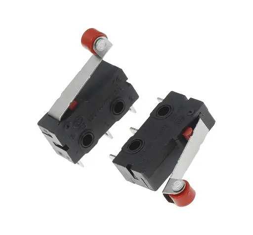[SWI-0010] 3-Pin Mini Micro Switches with Roller, Limit Switch