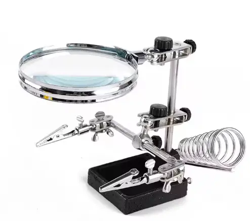 [TOA-0001] Loupe d'écran réparation de Bureau loupe Station de Soudure loupe de réparation de Carte de Circuit imprimé avec Famille de lumière LED