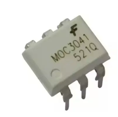 [OPT-0001] MOC3041 Optocoupler with Triac Output ZCD, 400V 100mA, LED 15mA