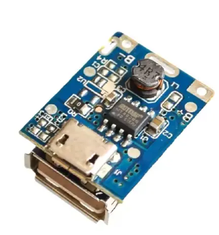 [PWR-0010] 5V Step-Up Power Module Lithium Battery Charging Board Boost Converter LED Display USB For DIY Charger 134N3P 