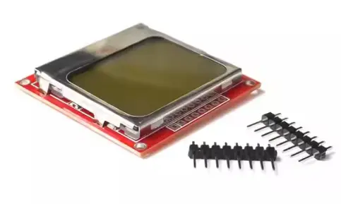 [DIS-0009] 84x84 LCD Module White Backlight for Nokia 5110 Arduino UNO Mega Prototype