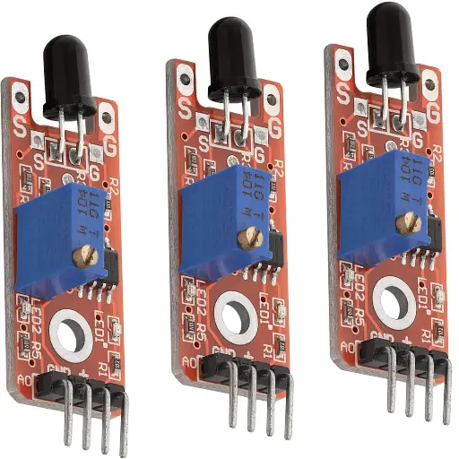 [SEN-21] Module de Détecteur de Flamme KY-026 - Capteur de Feu Compatible avec Arduino et Raspberry Pi
