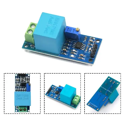 [SEN-0019] Module de transformateur de tension monophasé actif ZMPT101B, module convertisseur de tension AC 5~30V, module capteur de sortie de tension active ZMPT101B