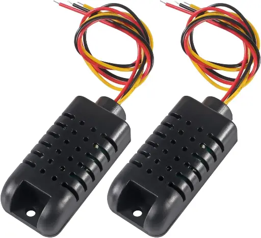 [SEN-0002] Capteur Numérique de Température et d'Humidité Capacitif DHT21 / AM2301 - Module Capteur de Température et d'Humidité DHT21 Noir - Compatible avec Arduino