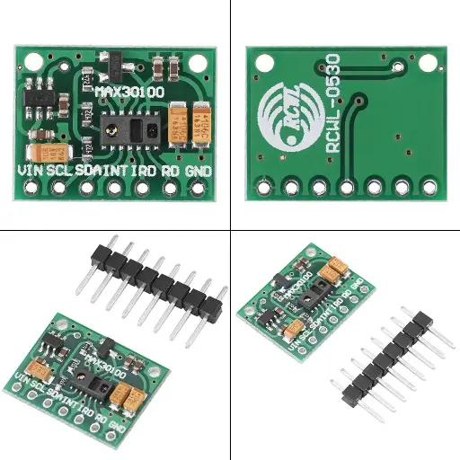 [SEN-0015] MAX30100 Oximeter Sensor Module, Oximeter Heart Rate Development Board Sensor Module Replace with Portable Fitness Assistant