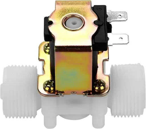 [MOT-0007] Électrovanne - DC 12V DN20 G3 / 4" Plastique Normalement Fermée Électrovanne d'Admission d'Eau