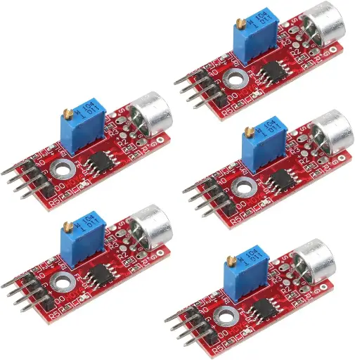 [SEN-0018] Module de détection de son et de voix avec microphone à sensibilité, compatible avec Arduino, Raspberry Pi, AVR et PIC