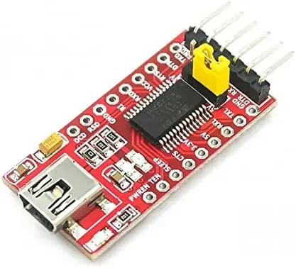 [MOD-0006] Module Adaptateur Série USB vers TTL FTDI FT232RL, 5V et 3,3V
