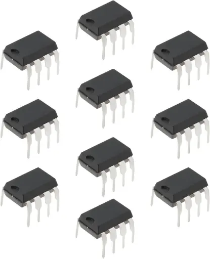 [AMP-0007] TL072CP TL072CP TL072 Dip-8 Amplificateur OP à faible bruit à double entrée JFET pour composants de circuits DIY