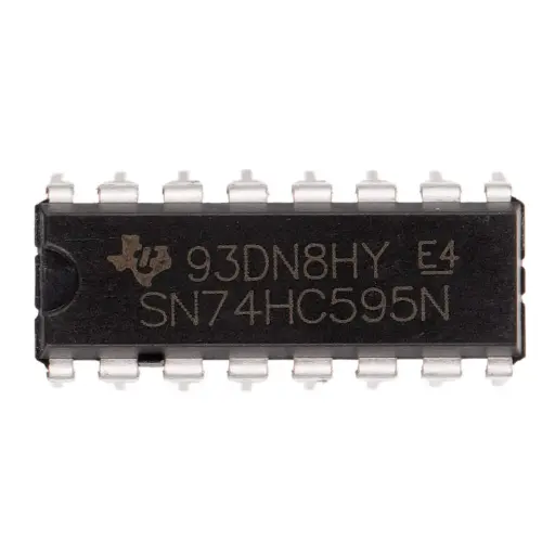 [LOG-0013] SN74HC595N 8-Bit Counter Shift Registers 3-State Output Registers DIP-16 Integrated Circuits 