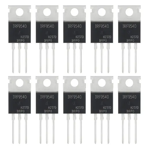 [TRN-0014] IRF9540 IRF9540N Transistors MOSFET 100 V 23A IRF9540NPBF Transistor Mosfet de puissance canal P 100 volts 23 ampères TO-220