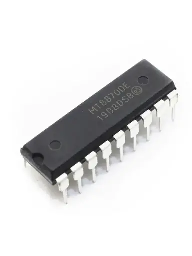 [AMP-0009] MT8870D Circuit intégré (CI) de décodage DTMF (Dual-Tone Multi-Frequency).