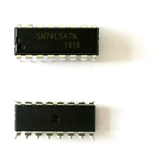 [LOG-0018] SN74LS47N Decodeur BCD 7 segment