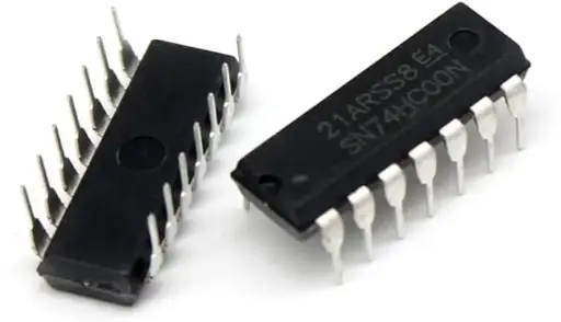 [LOG-00015] SN74HC00N Porte NAND Quadruple 2 Entrées 14-DIP