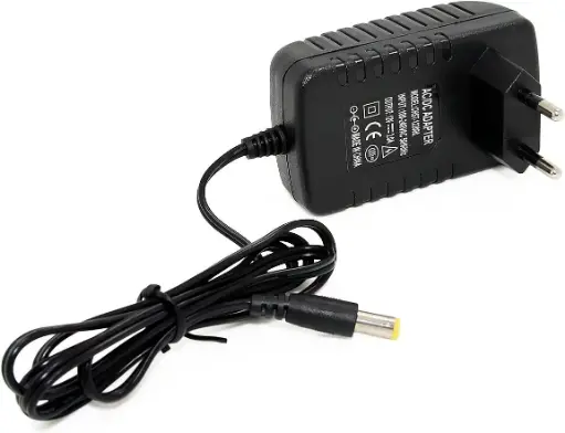 DC 12V 2A EU Plug Power Supply, AC DC Adapter Output 12V for CCTV Camera IP CCTV Surveillance Camera System, Input 100 to 240V 50/60Hz