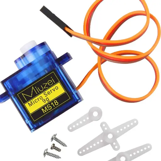 [MOT-0003] SG90 9G Micro Servo Moteur Kit pour robot RC, bras robotisé, hélicoptère, avion télécommandé