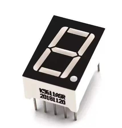 [DIS-0001] 0.56 pouces Affichage numérique LED à 7 segments, cathode commune