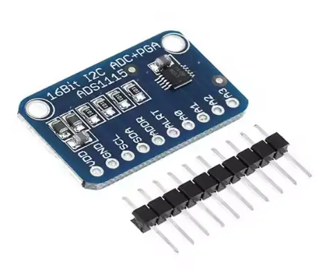 [MOD-0009] Convertisseur Analogique-Numérique ADS1115, 16 bits, 16 octets, 4 canaux, module convertisseur ADC avec PGA, interface I2C/IIC.